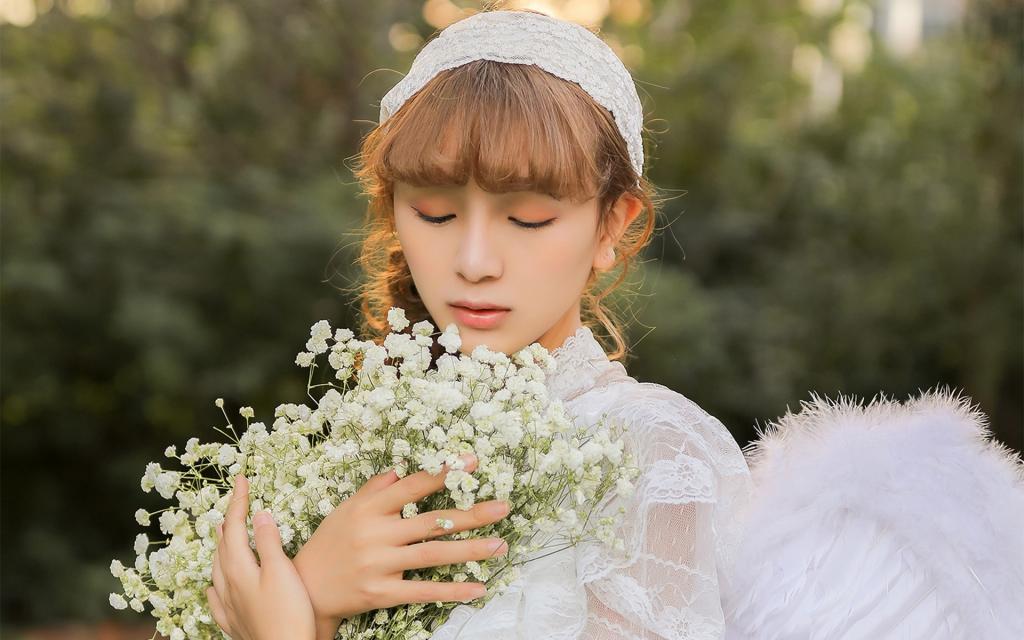 甜美仙气美女唯美写真