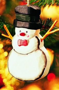 可爱圣诞雪人-6