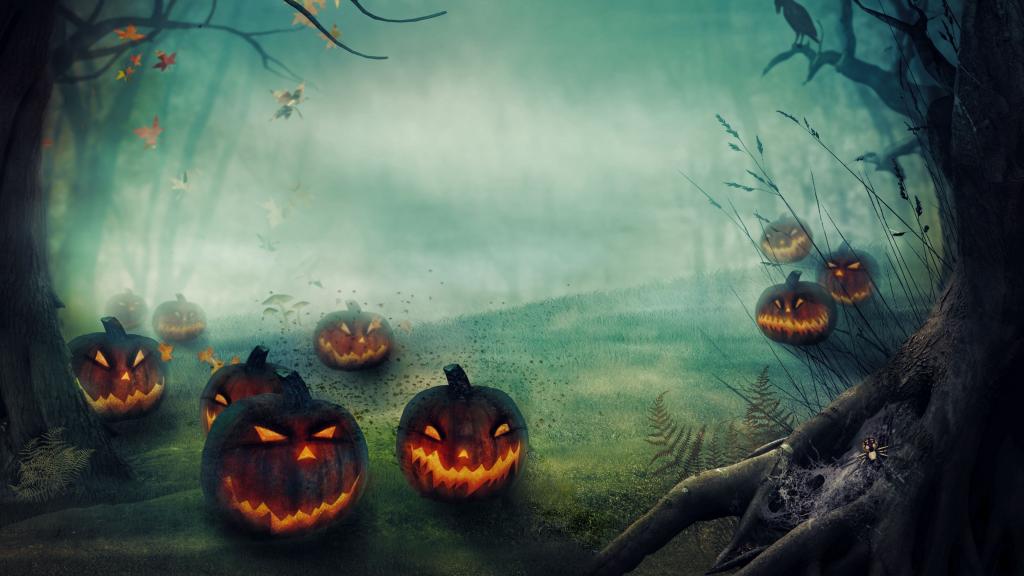 万圣节的南瓜灯