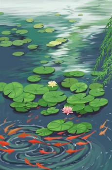 唯美古风插画-1