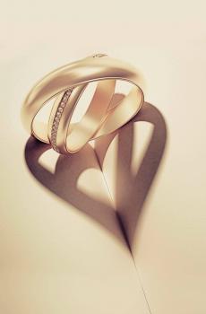 终身相守誓言戒指