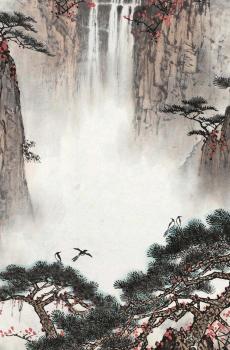 古风唯美水墨画手机壁纸-4