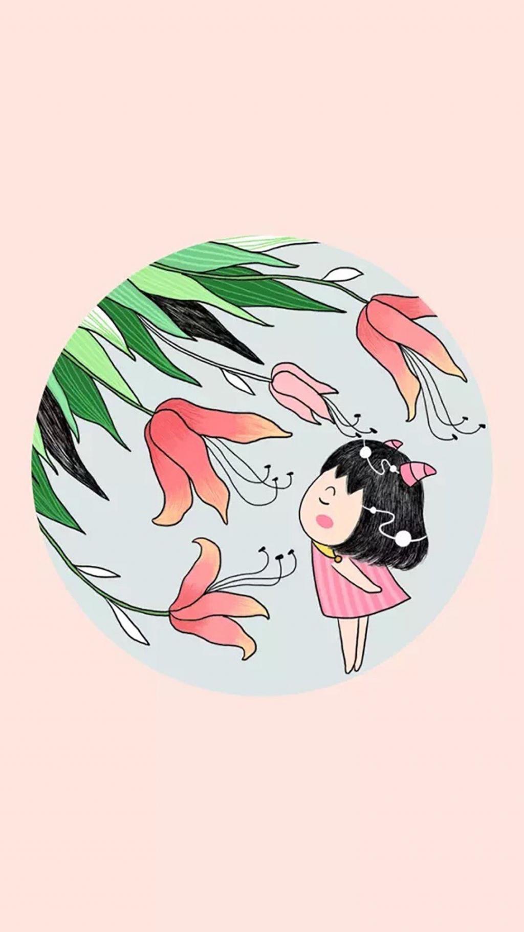 创意卡通小女孩造型