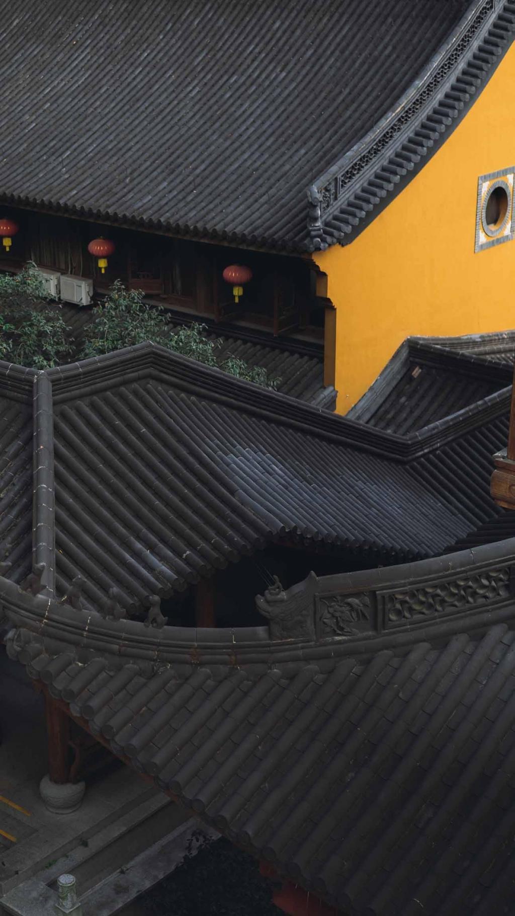 静谧治愈古寺上天竺