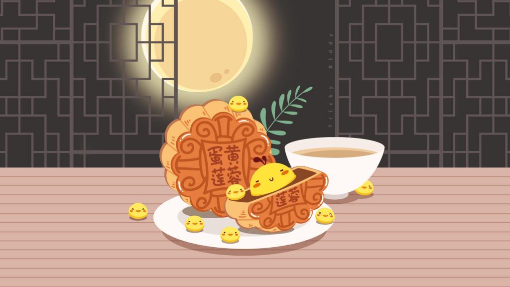 油爆叽丁中秋花好月圆