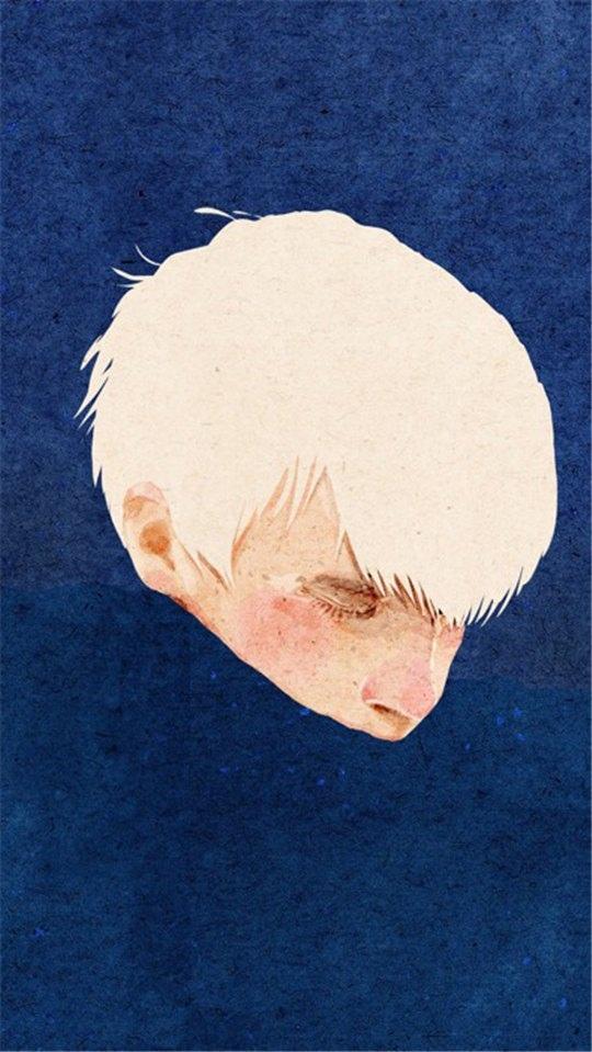 七夕文艺手绘卡通情侣