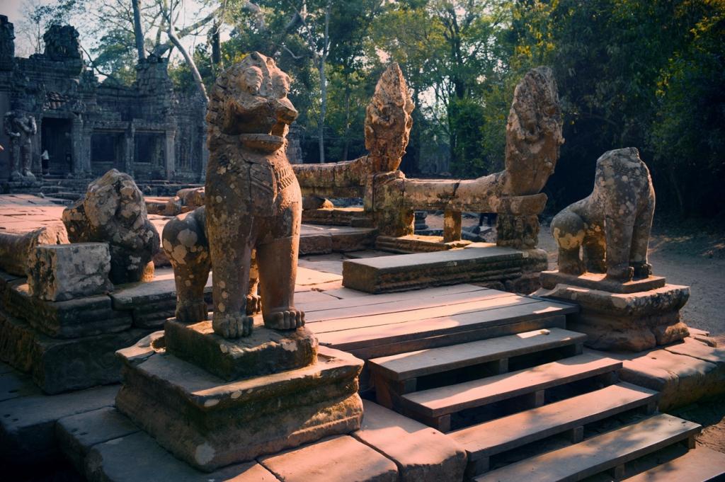 百年古城暹粒风光