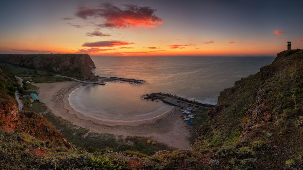 大海唯美海岸风景