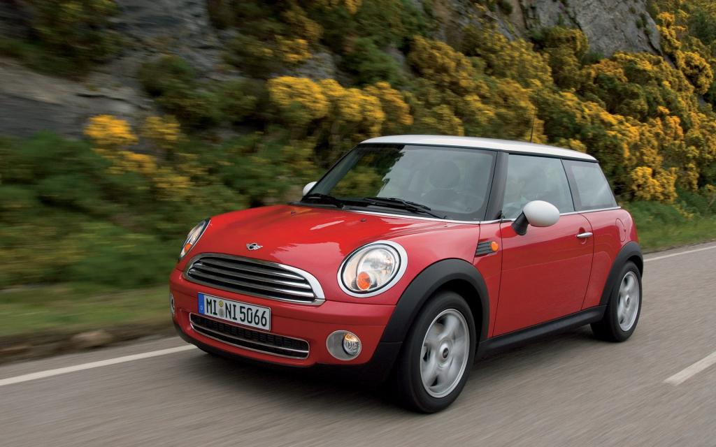 MINI汽车特写