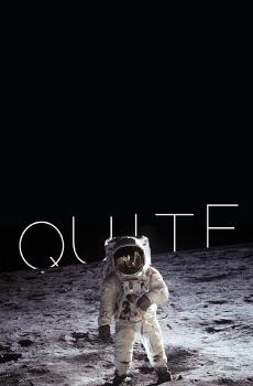 极简风格月球孤独探索的宇航员