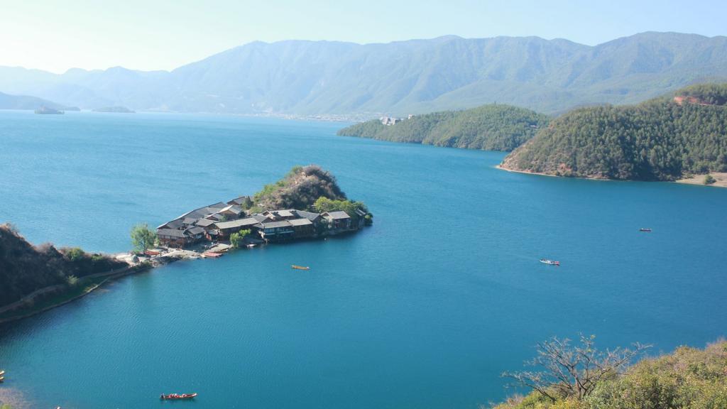 泸沽湖唯美风光