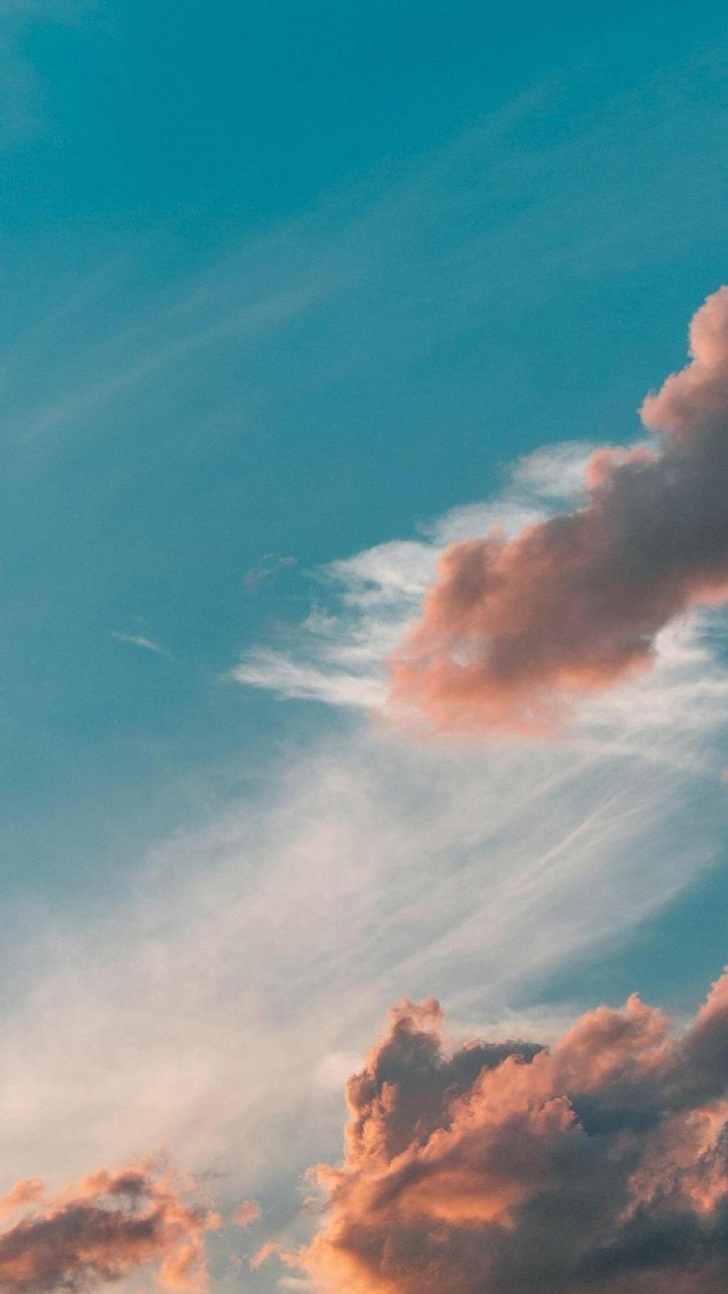 小清新文艺唯美天空白云风景