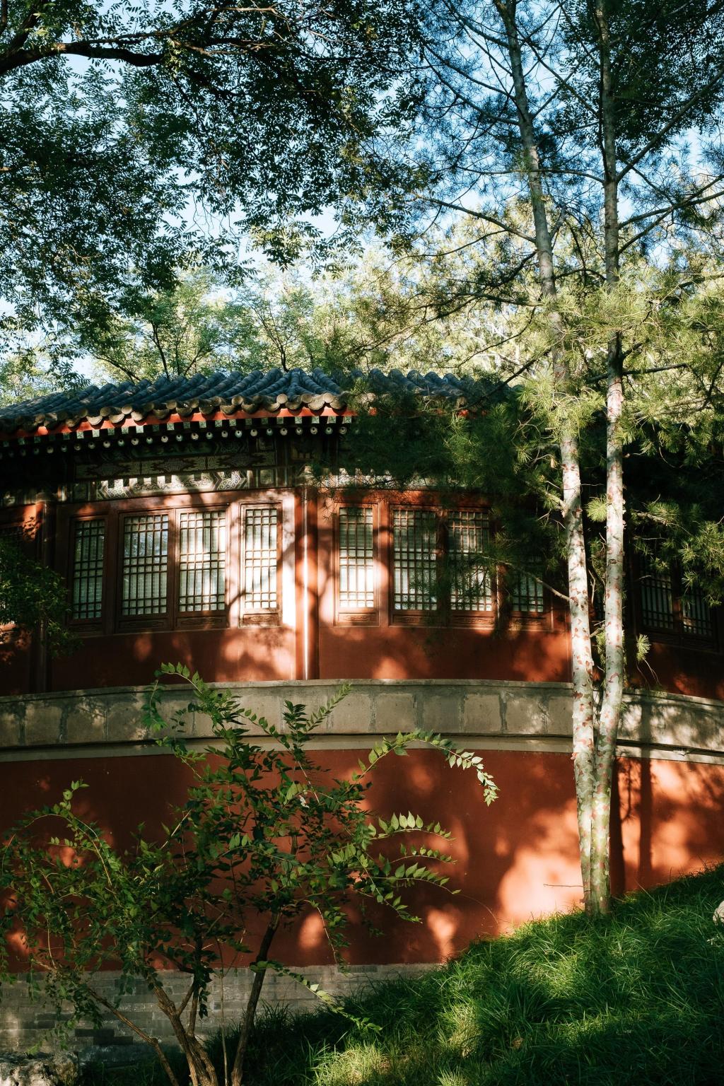 北海公园清新唯美随景