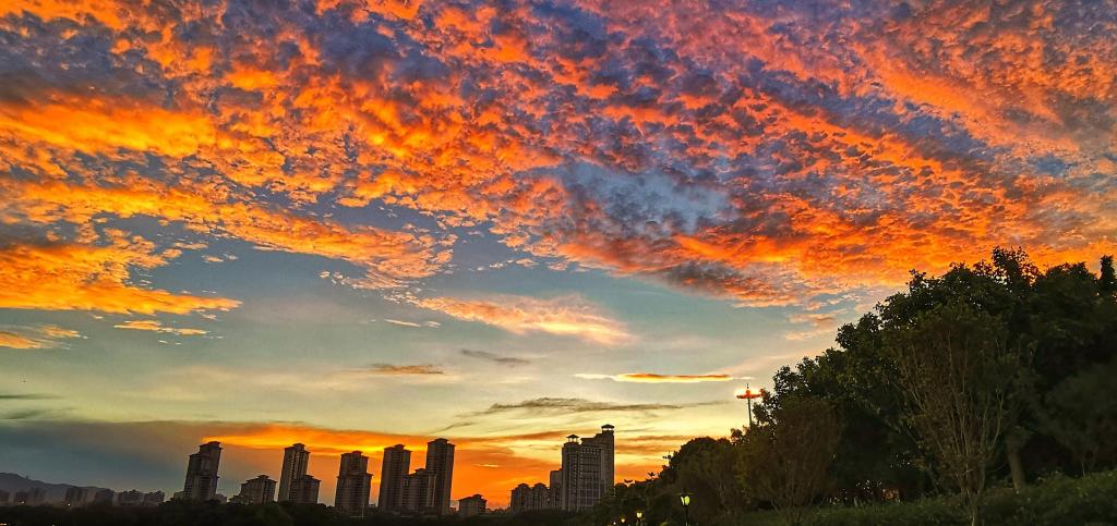 十一黄金周泉州西湖公园绝美风光图片