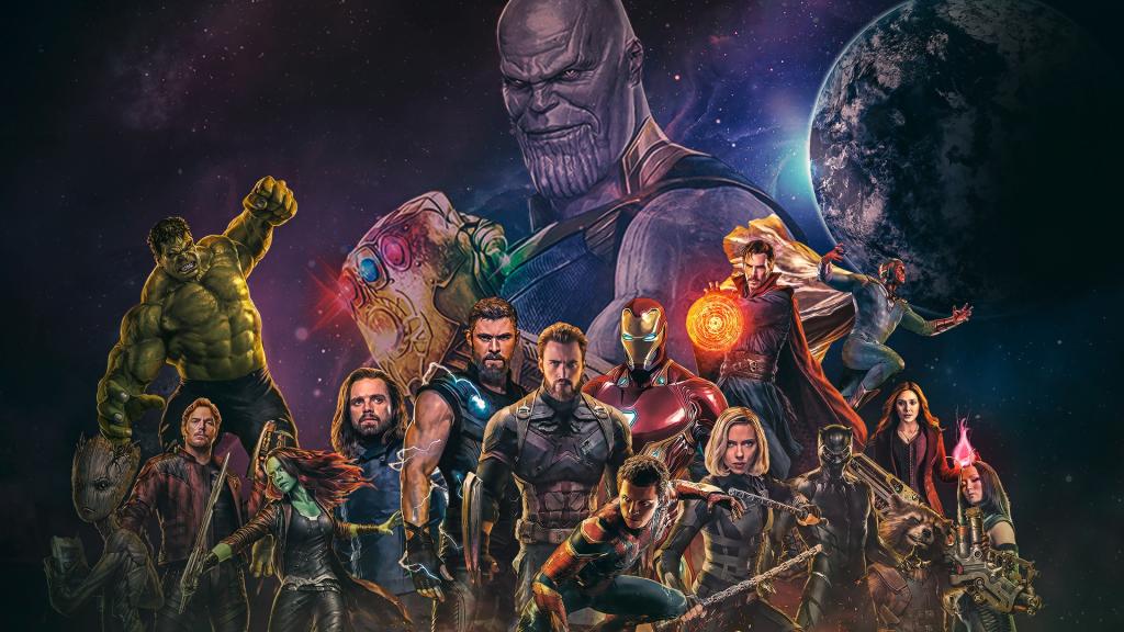 《复仇者联盟4》超级英雄海报