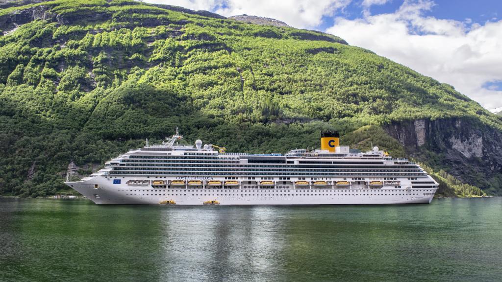 如诗如画的挪威峡湾