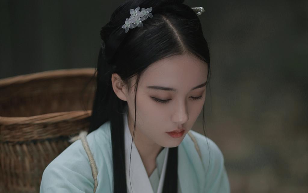 古装青衫医女唯美写真