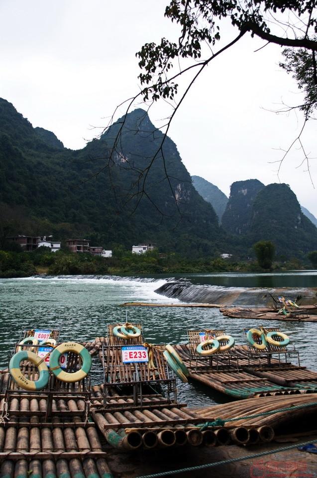摄影桂林遇龙河自然风景