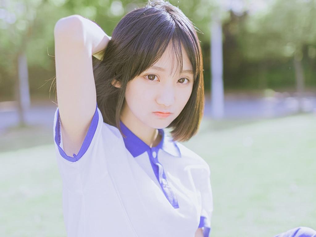 小清新校服女生写真