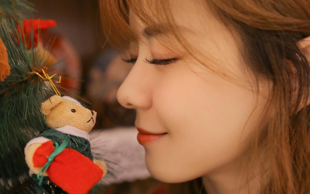 圣诞美女cos写真