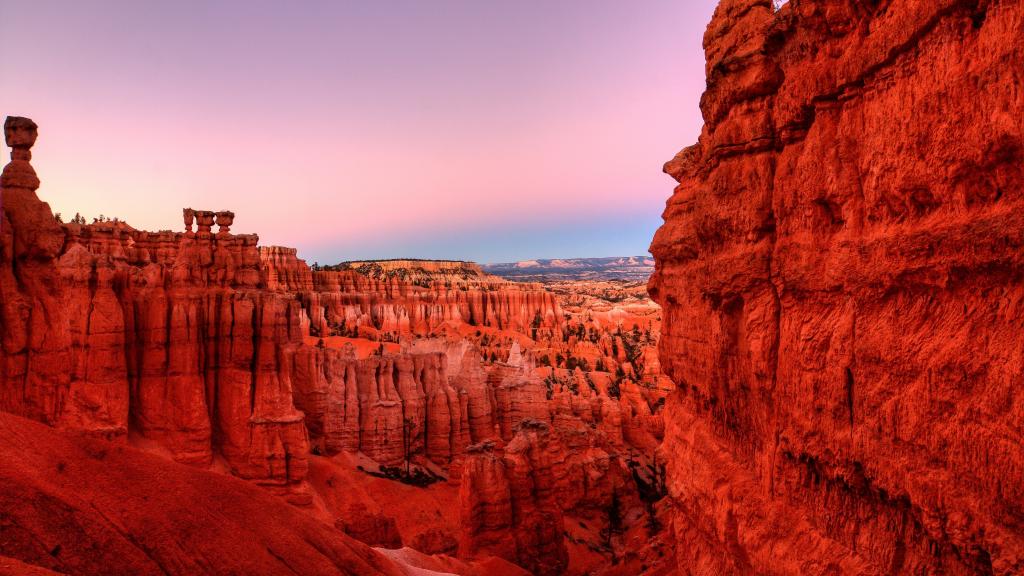 荒漠戈壁峡谷风景