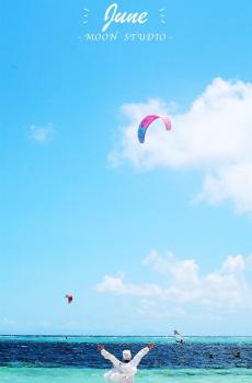 创意唯美你好六月-3