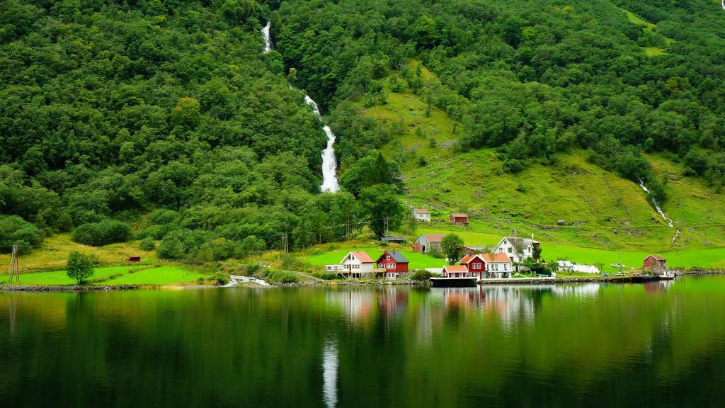 如诗如画的挪威峡湾
