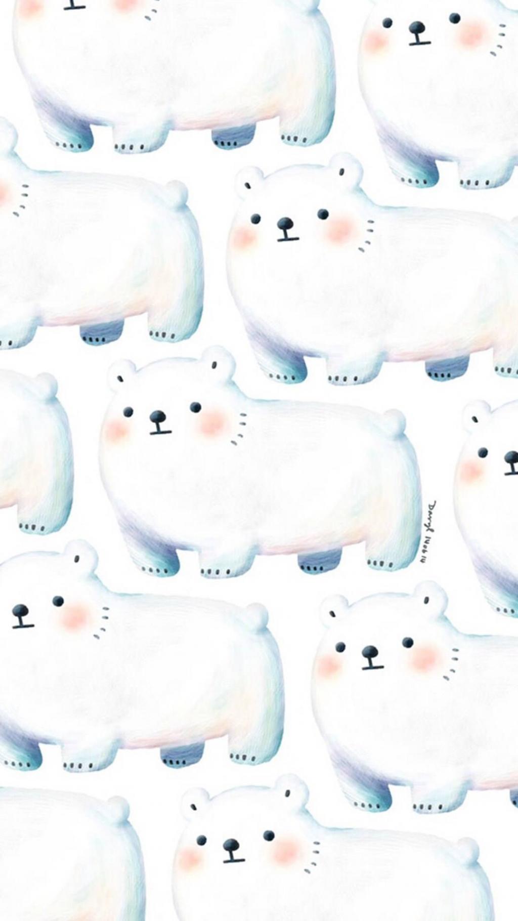 小清新图案平铺