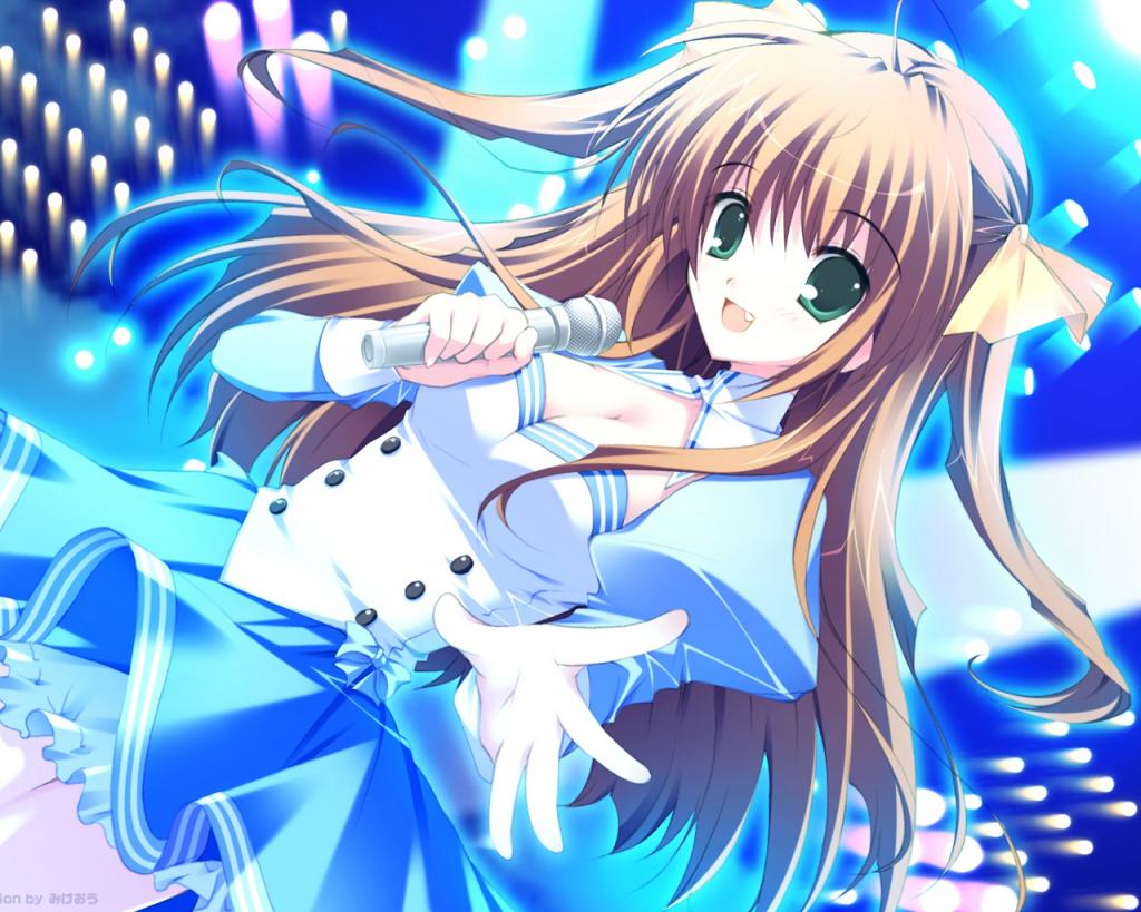 美少女插画图片