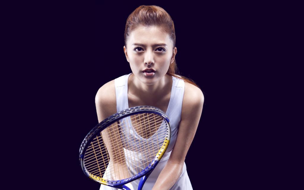 美女明星运动员