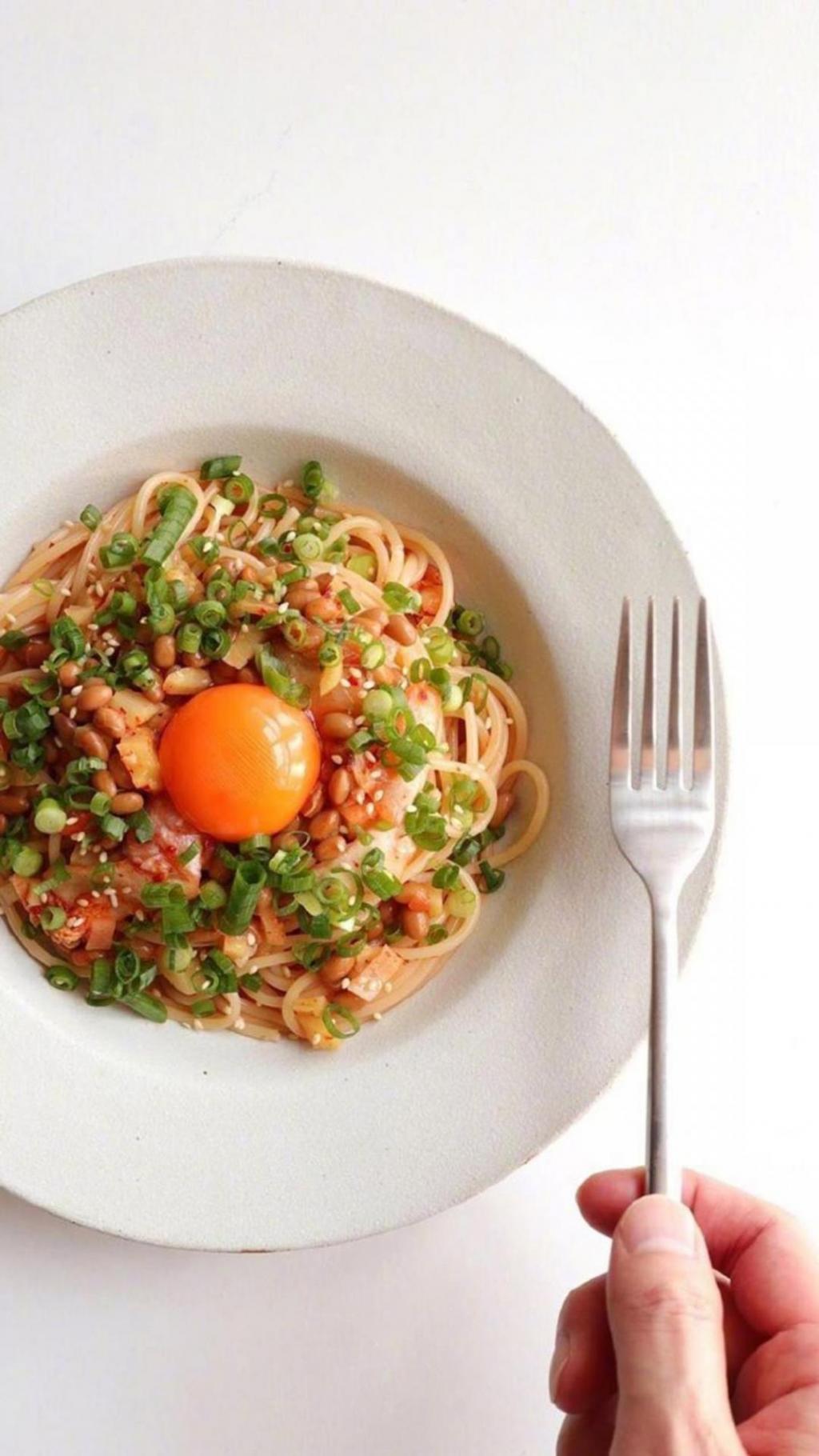 精美的美食意大利面