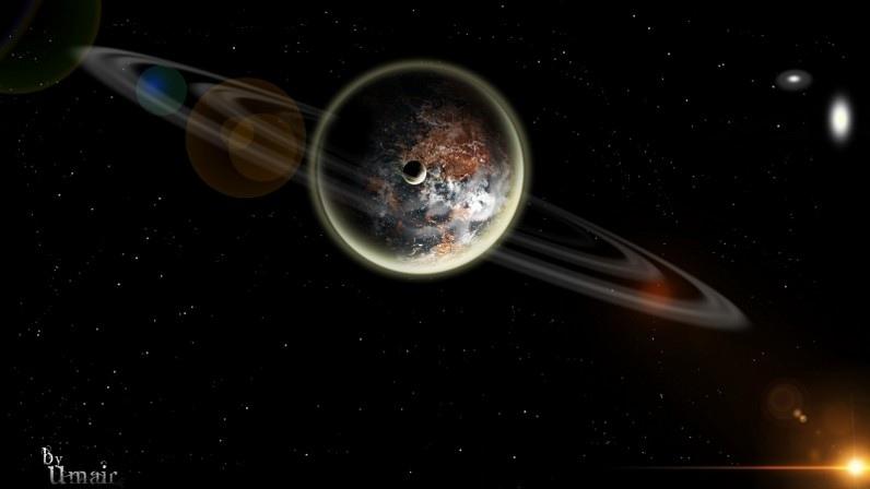 好看的璀璨星空