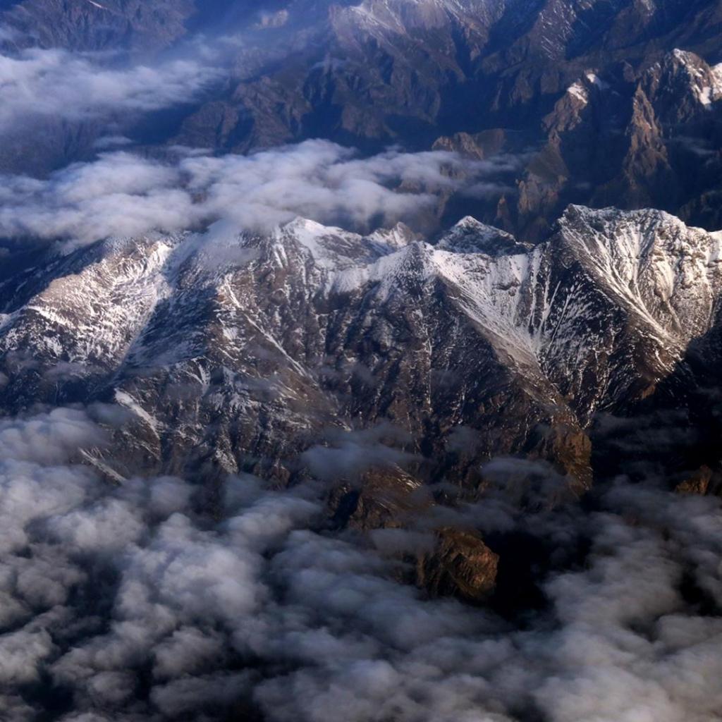 遇见最美的雪山景致