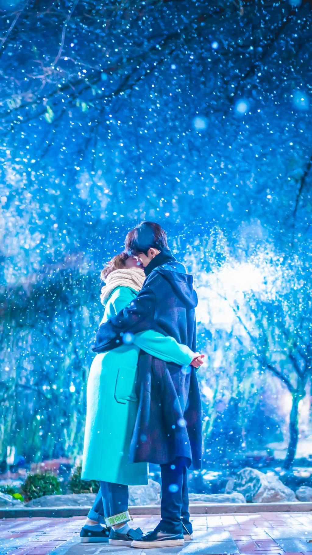 举重妖精金福珠雪中亲吻剧照