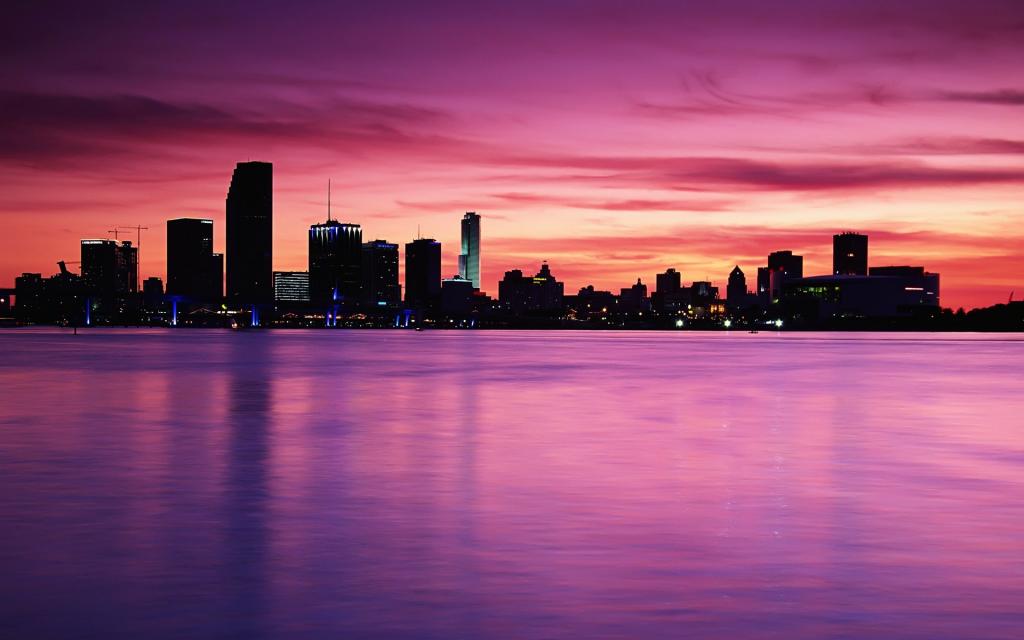 一线城市夜景