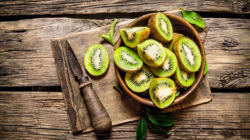 新鲜营养的猕猴桃