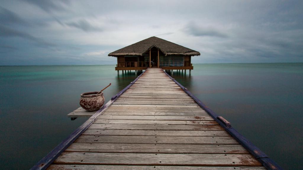 马尔代夫曼德芙岛景色