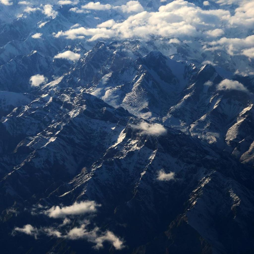 遇见最美的雪山景致