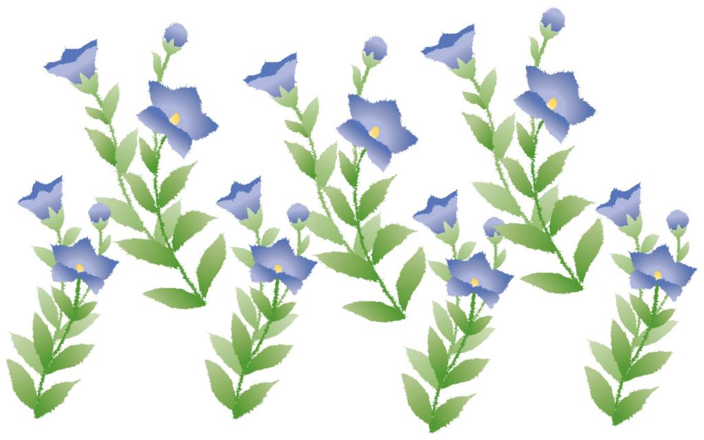 华丽的梅花和花瓣