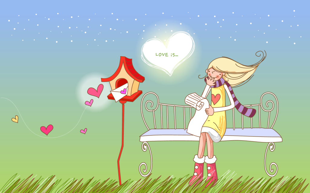 矢量卡通梦幻精灵