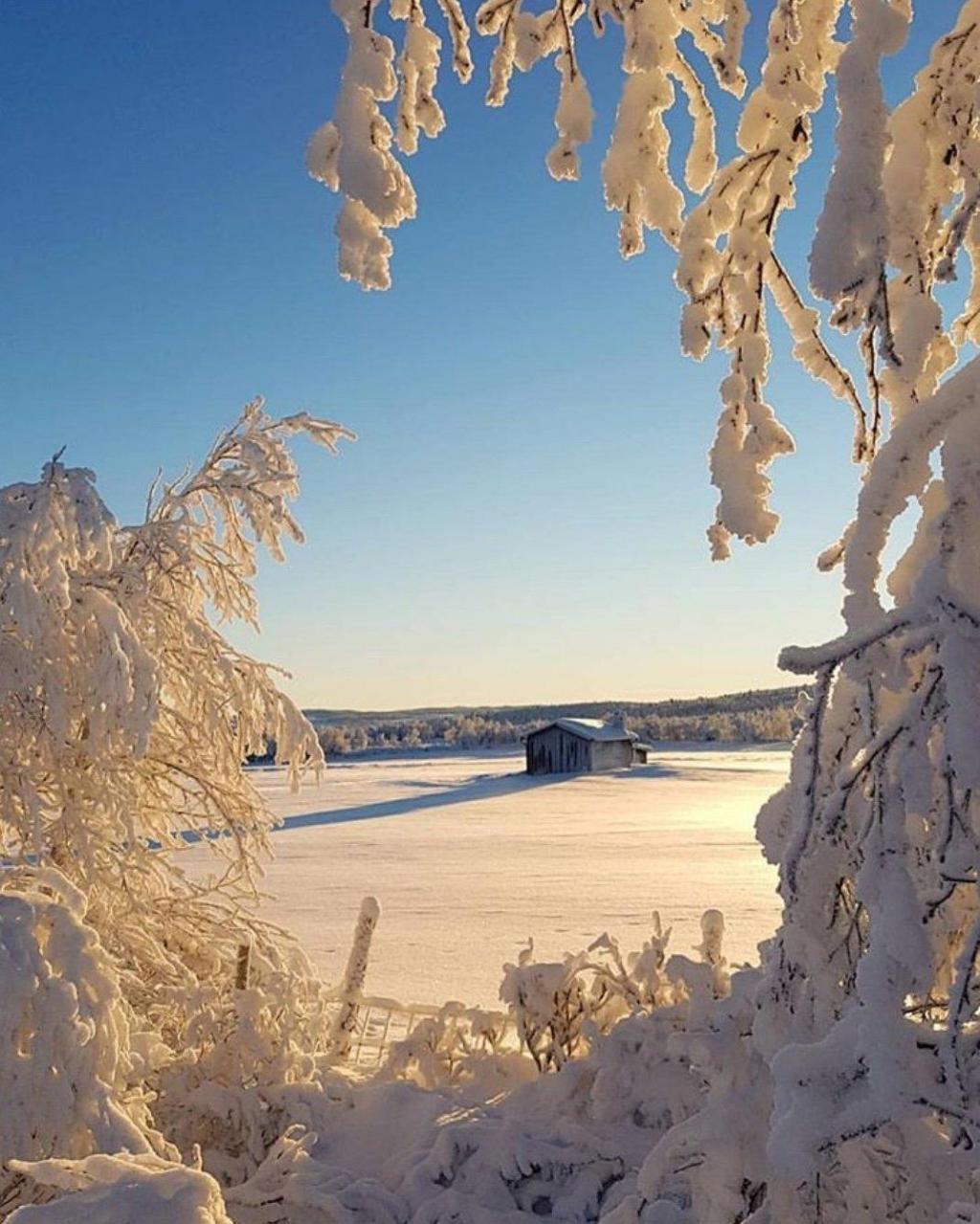 挪威冬日绝美雪景迷人风光
