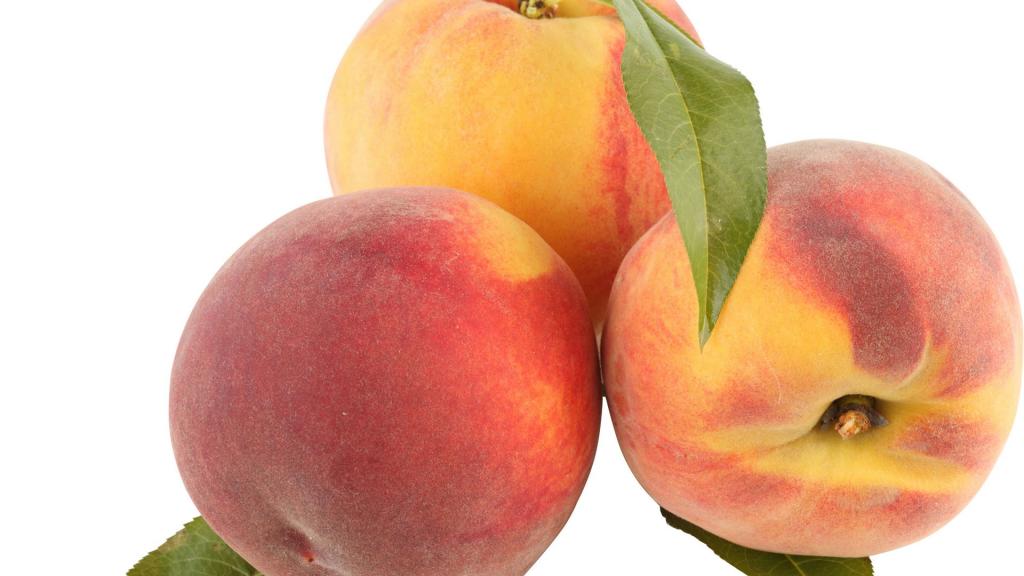 新鲜味美的桃子