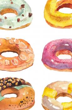 五颜六色甜甜圈-6