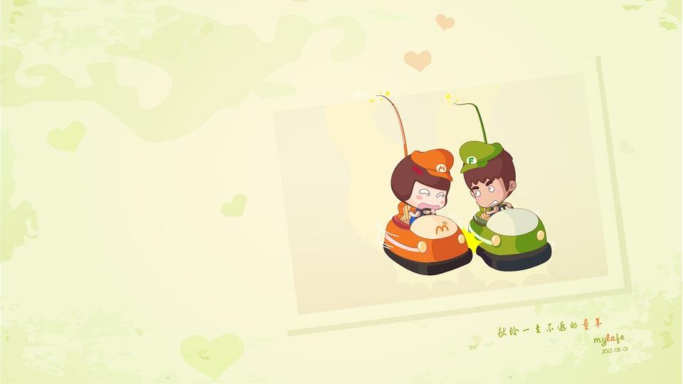 经典卡通动漫背景