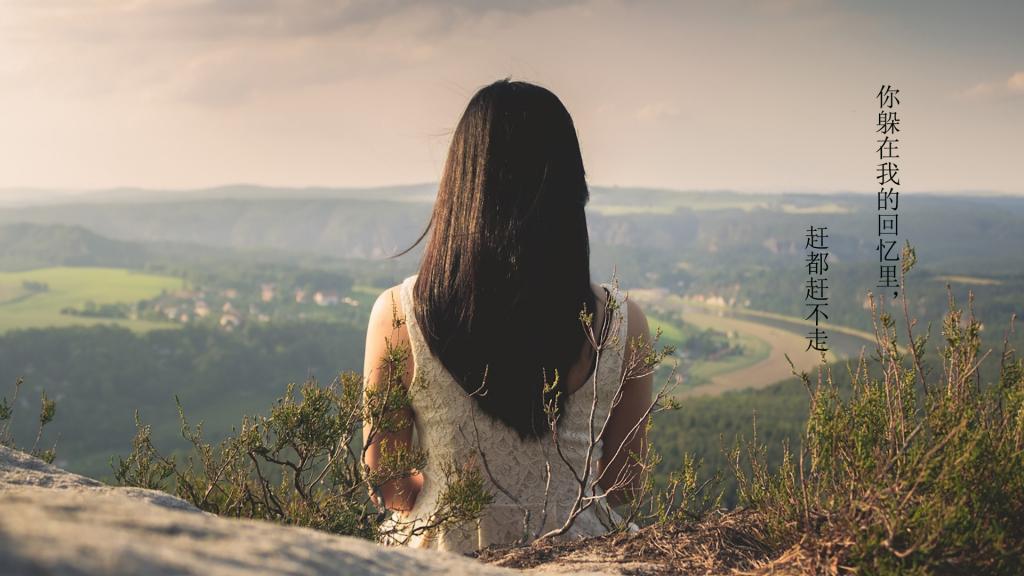 想一个人的经典语录图片