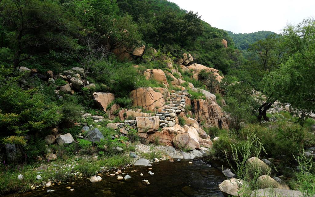 山东桃花峪风景