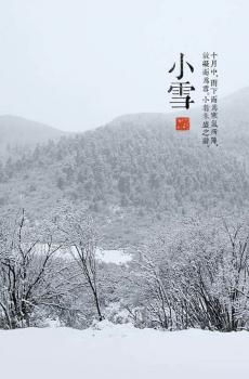 二十四节气小雪唯美景色-2
