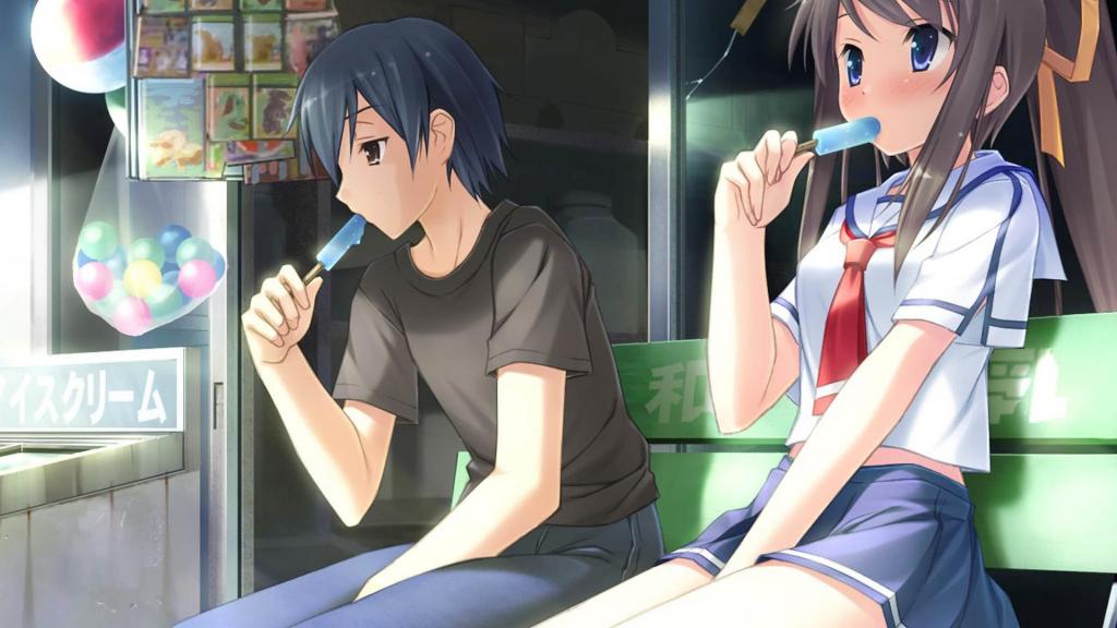 夏之雨美少女游戏动漫