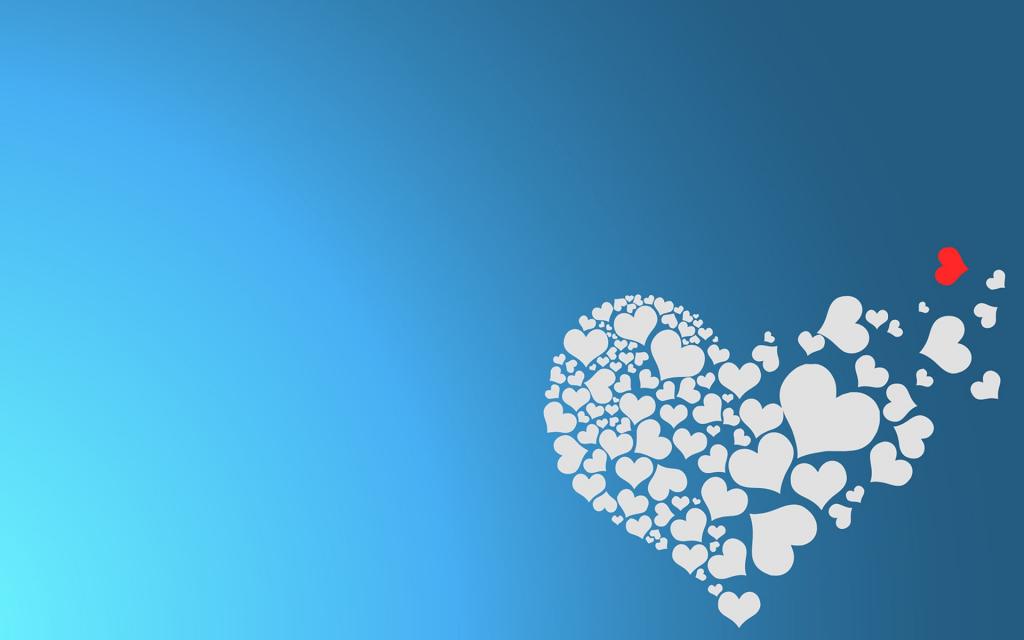 浪漫爱心创意写真