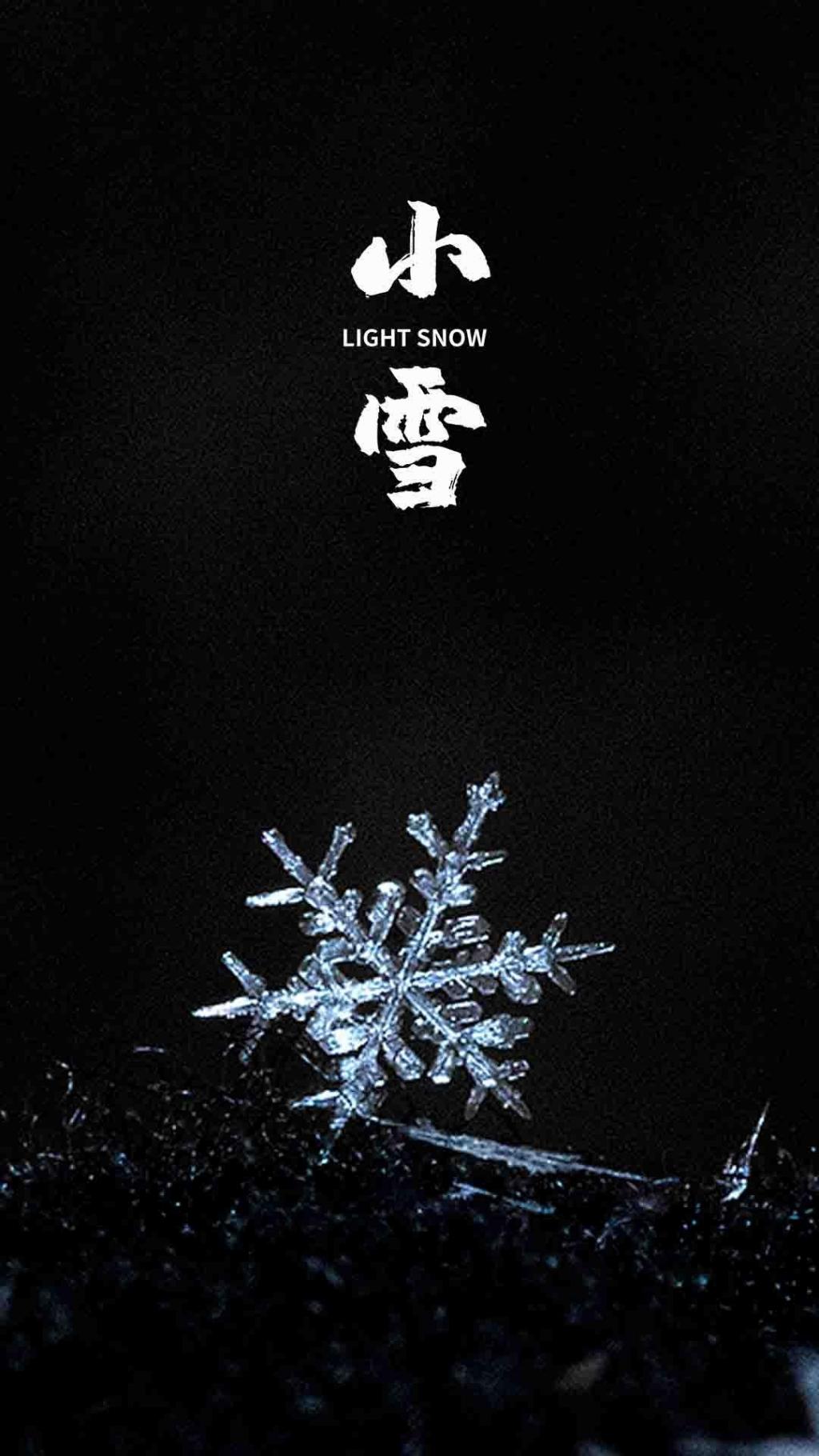 2020小雪时节唯美迷人雪花